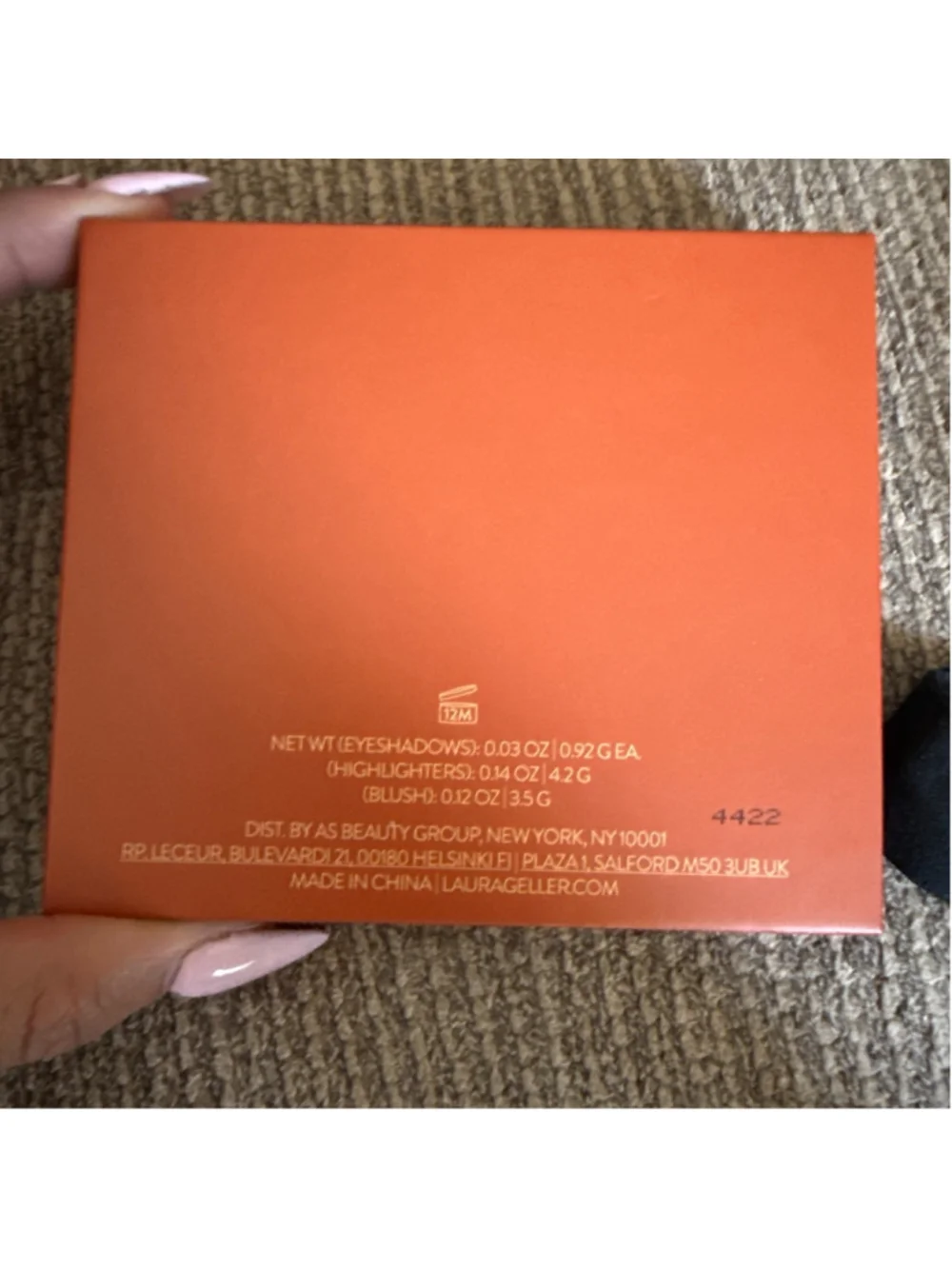 NEW Laura Geller Face Palette - COMMAND THE ROOM - HighLt Blush & EYEShadow